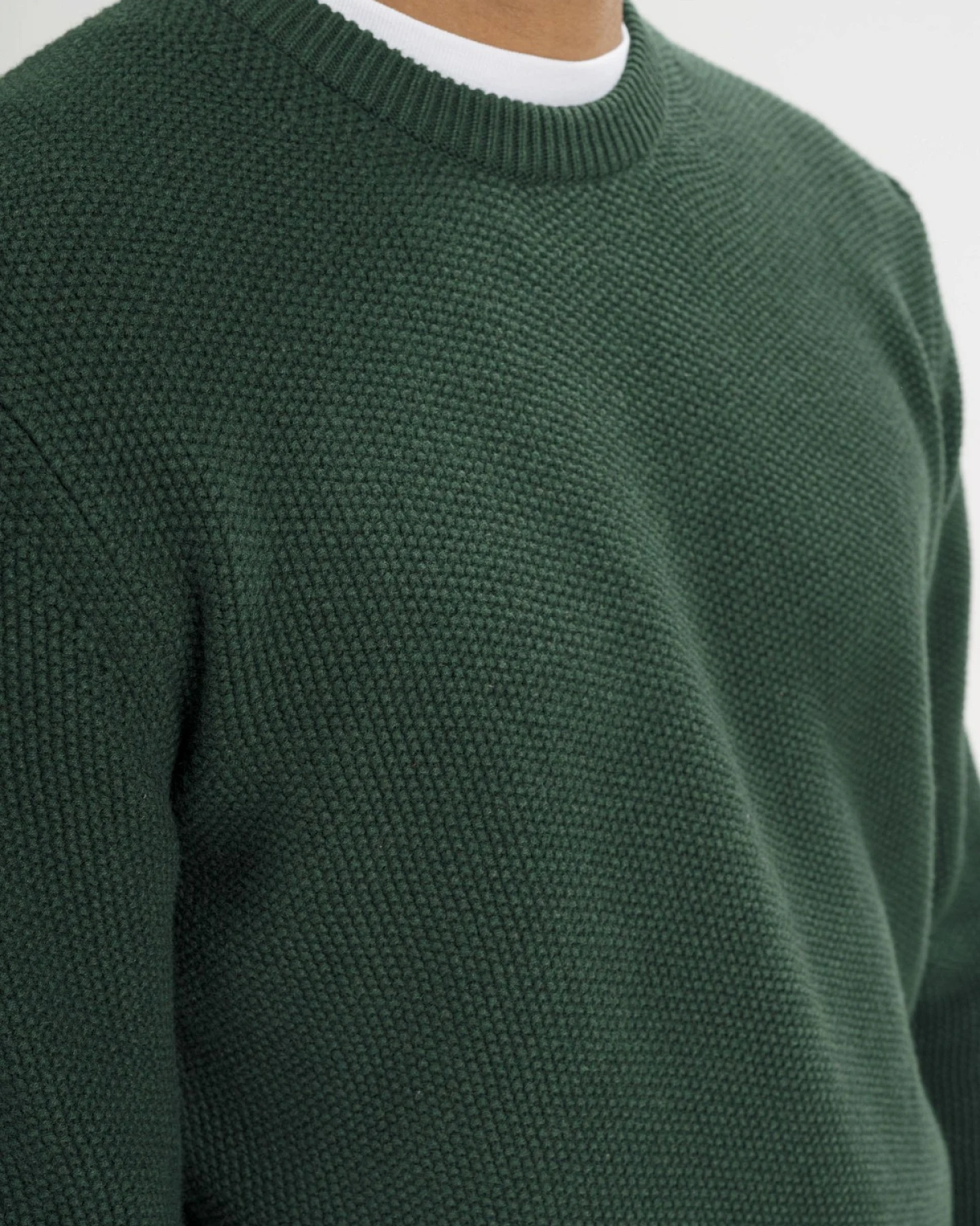 Strickpullover Vareen Dunkelgrün – Ansicht 2