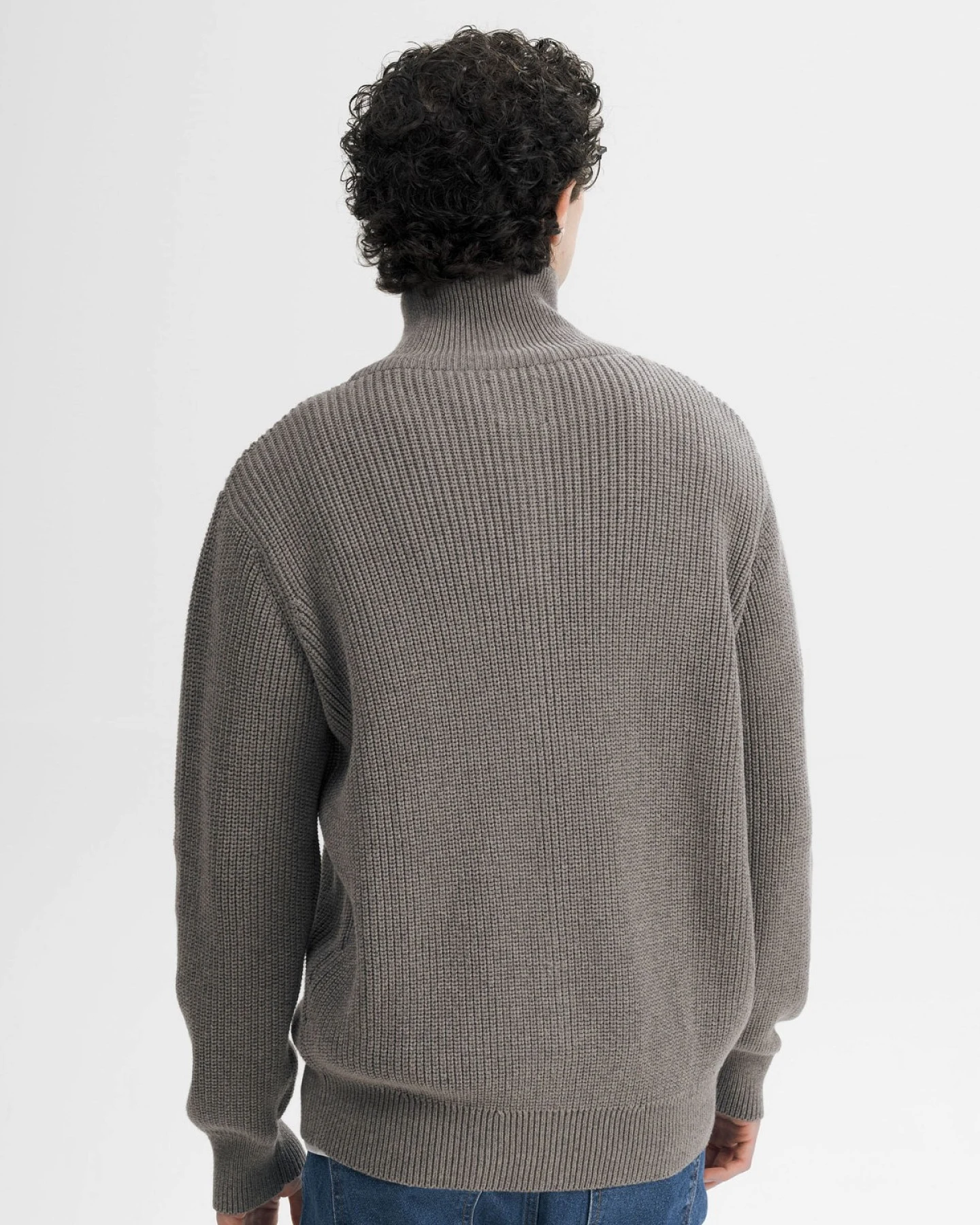Strickjacke Taksh Braun – Ansicht 2