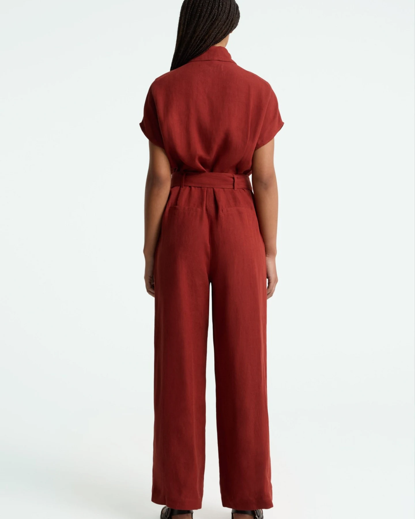 Jumpsuit Margaret Rot – Ansicht 2