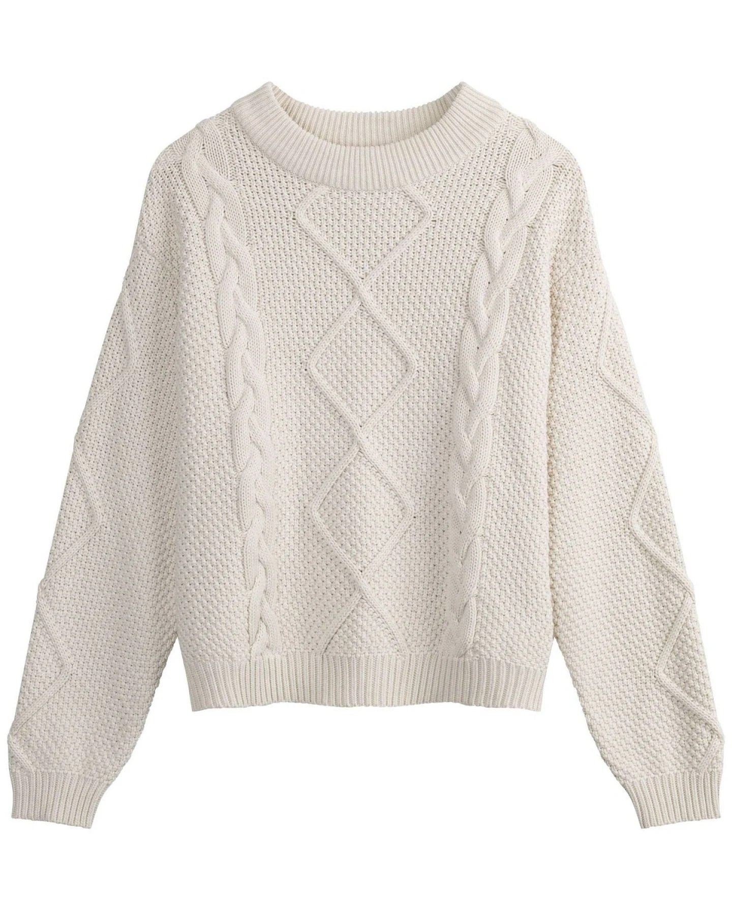 Strickpullover Zopfmuster Samaira – Ansicht 4