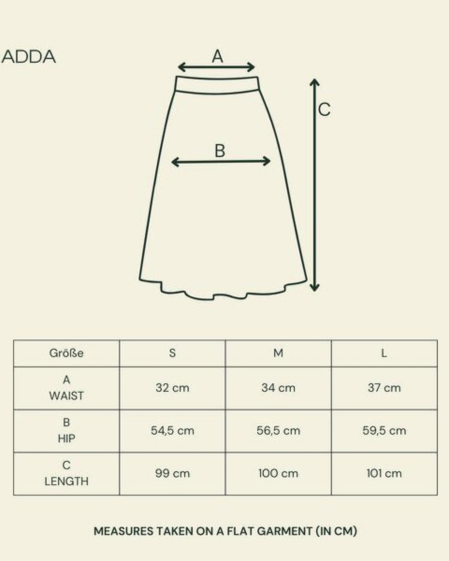 NORDLICHT Musselin Maxi Rock Adda aus 100% Bio-Baumwolle – Ansicht 4