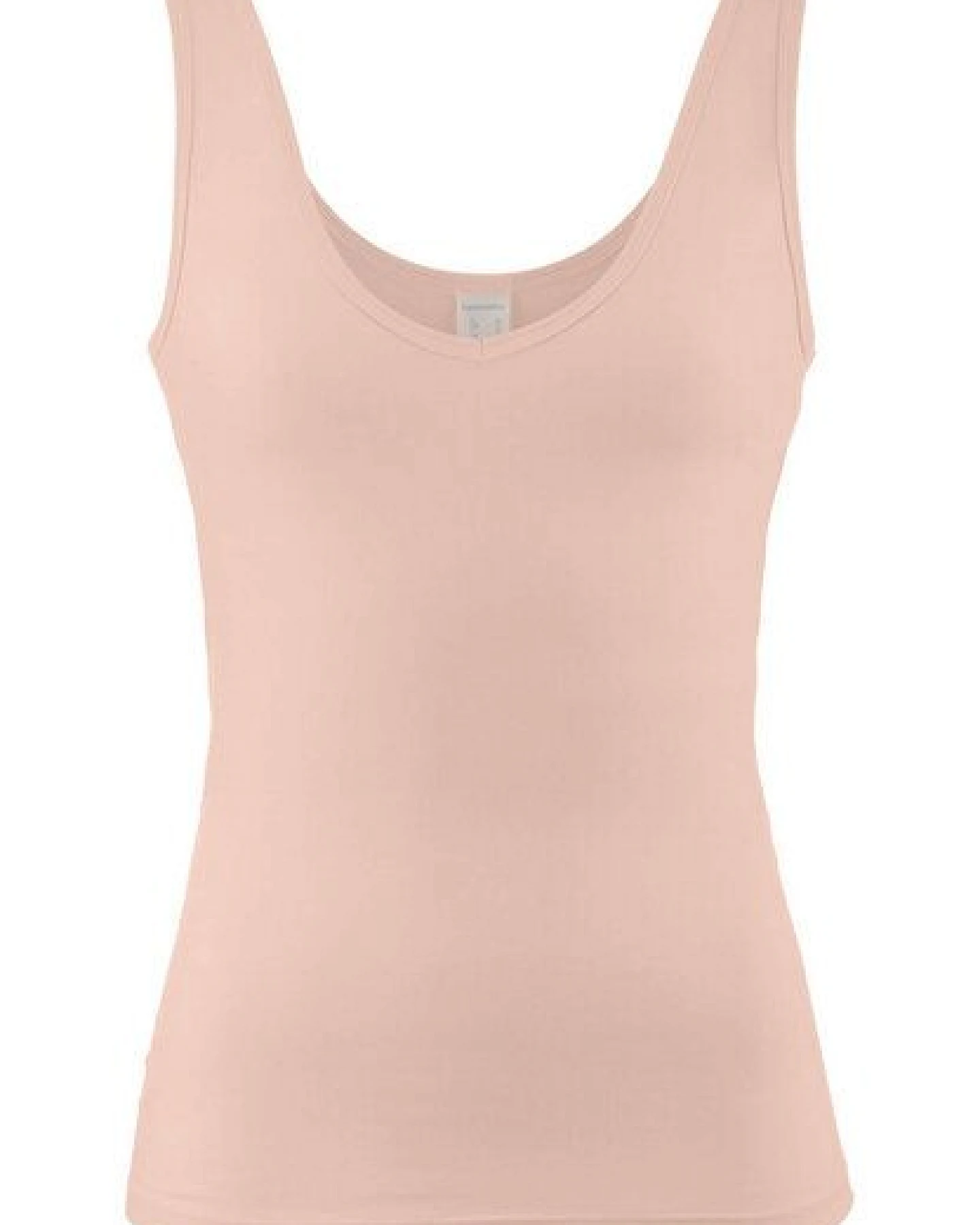 hessnatur Tanktop V-Neck aus Bio-Baumwolle und Tencel Modal – Ansicht 2