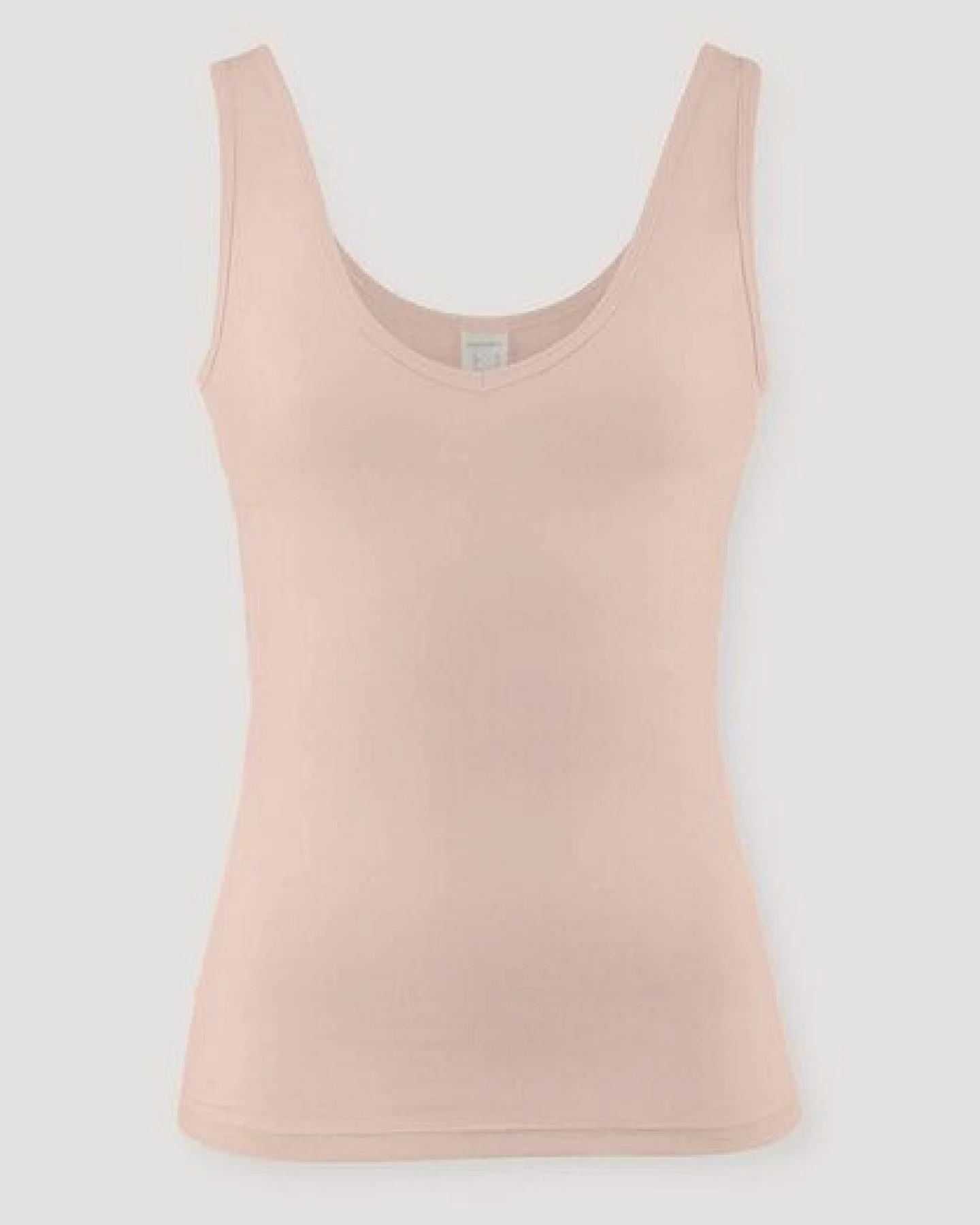 hessnatur Tanktop V-Neck aus Bio-Baumwolle und Tencel Modal – Ansicht 3