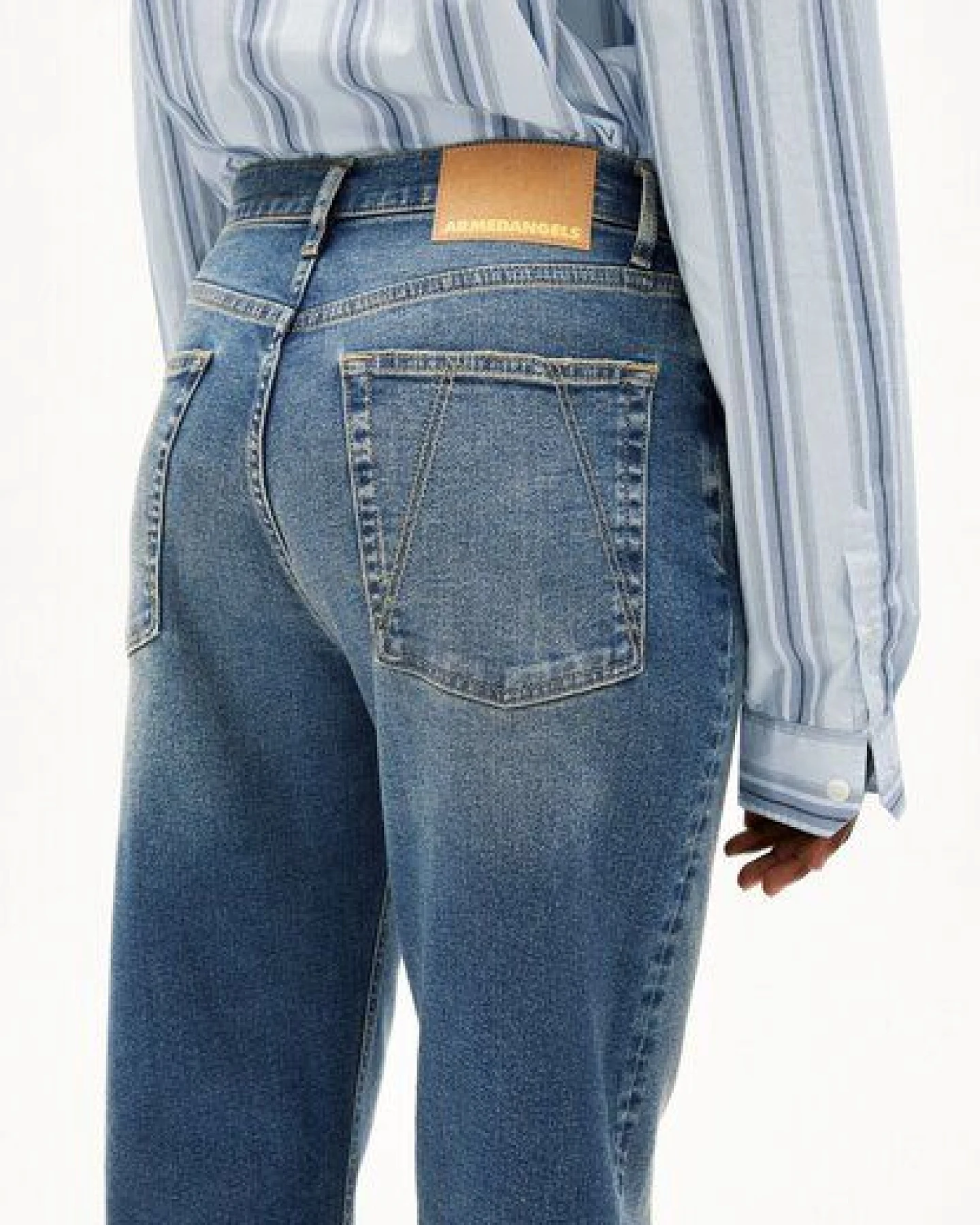 ARMEDANGELS MAIRAA Damen Mom Jeans aus recyceltem Baumwoll-Mix – Ansicht 3
