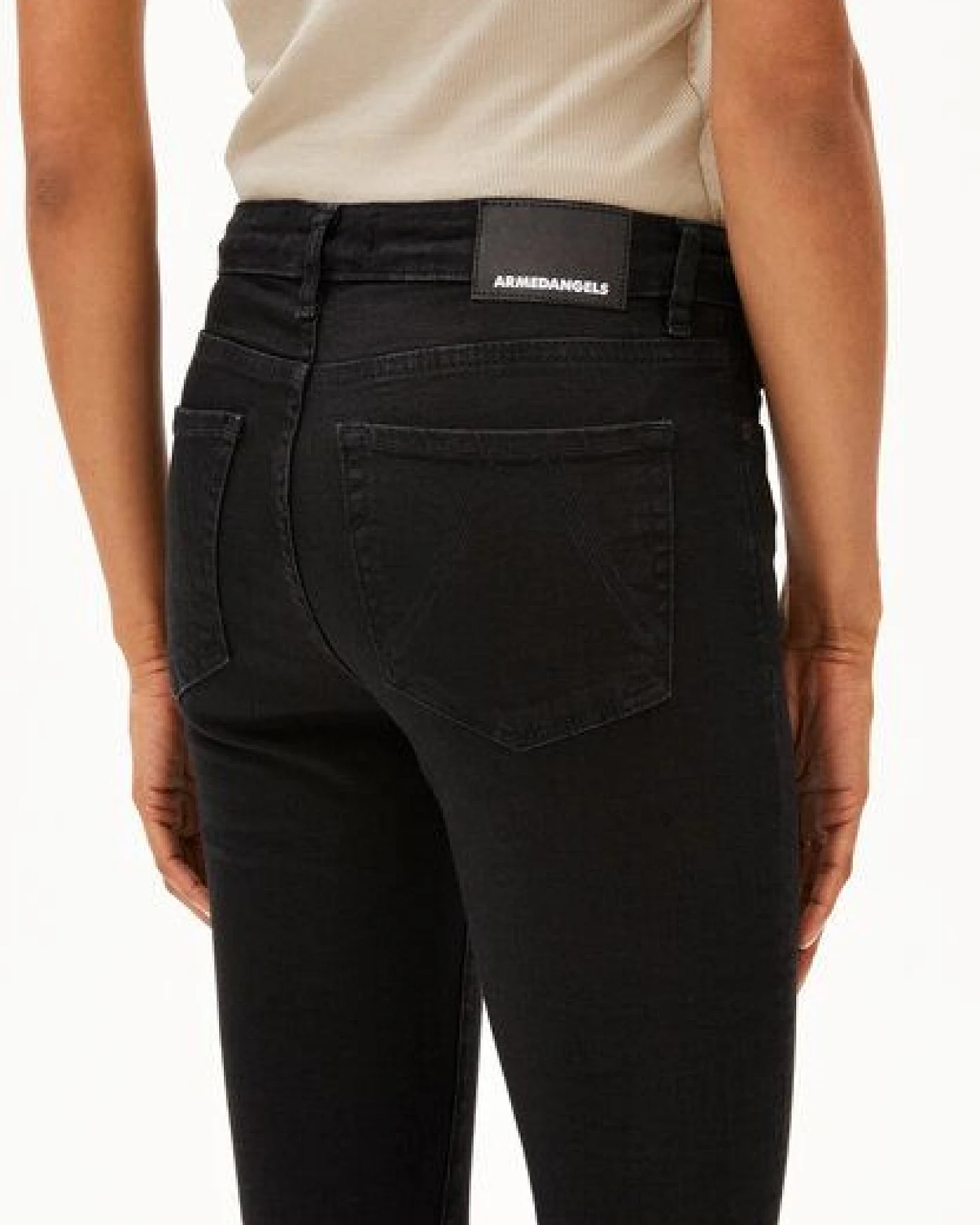 ARMEDANGELS TILLAA Damen Skinny Jeans Mid Waist Bio-Baumwoll Mix X-Stretch – Ansicht 3
