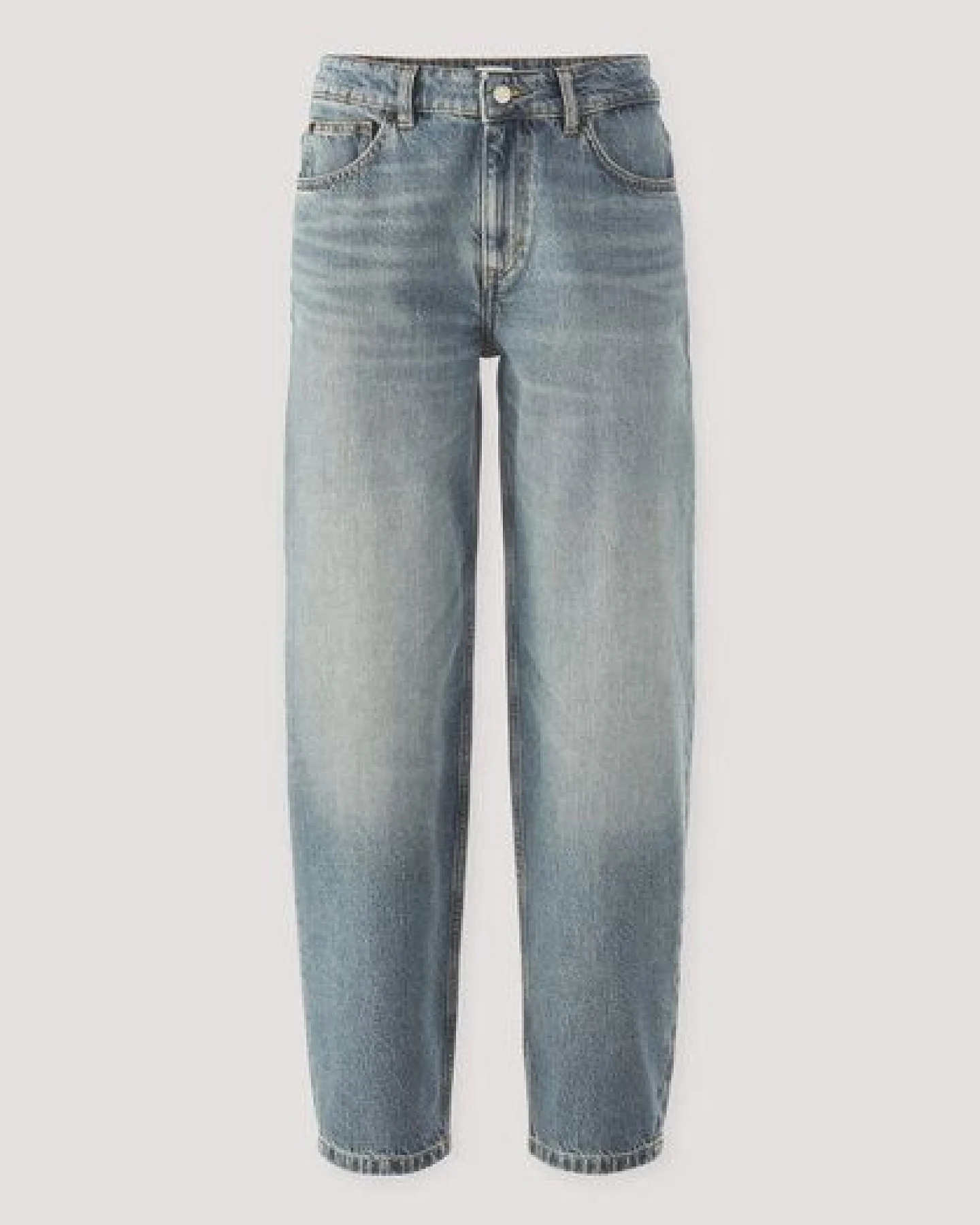hessnatur Jeans NELE High Rise Barrel Leg aus reinem Bio-Denim – Ansicht 4