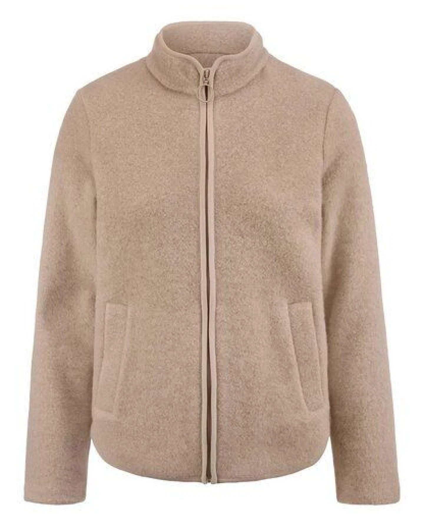 hessnatur Wollfleece Jacke Regular aus reiner Bio-Merinowolle – Ansicht 3