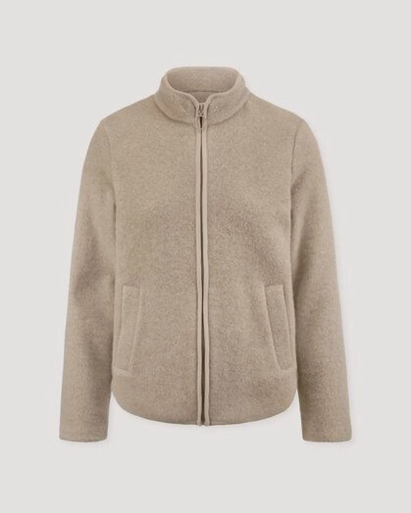 hessnatur Wollfleece Jacke Regular aus reiner Bio-Merinowolle – Ansicht 4