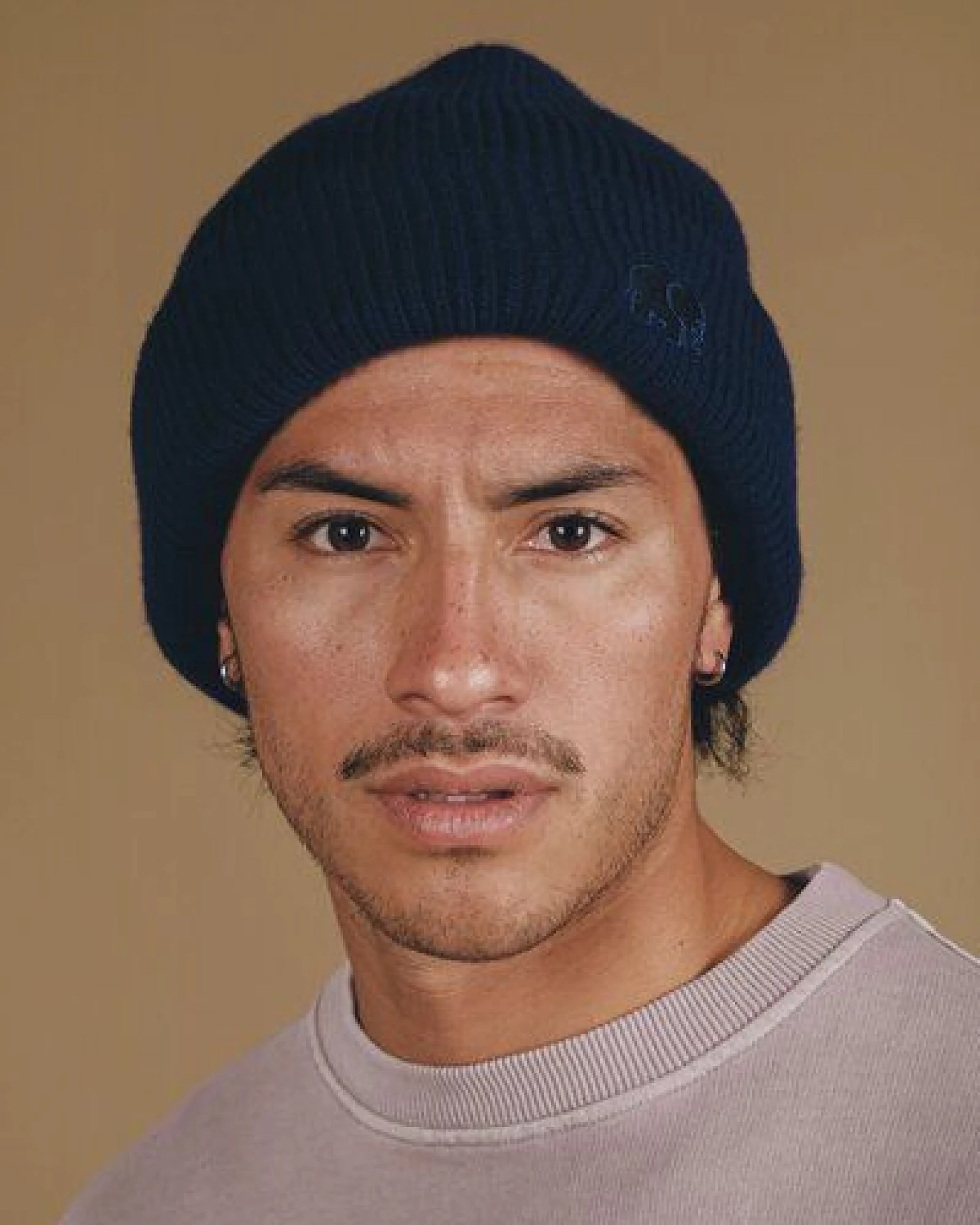Trendsplant Campana Cuff Beanie Navy – Ansicht 4