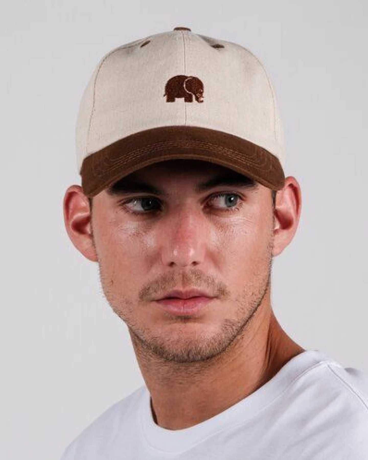 Trendsplant Logo Dad Cap Camel Ecru – Ansicht 4