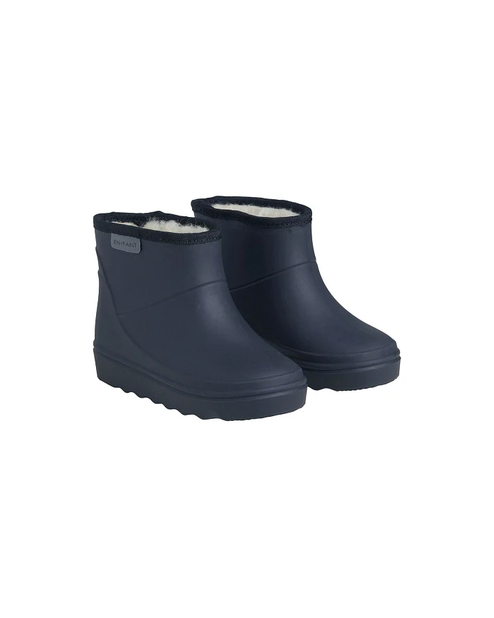 Kinder Gummistiefel, Schaft kurz Fell blue night Gr.22