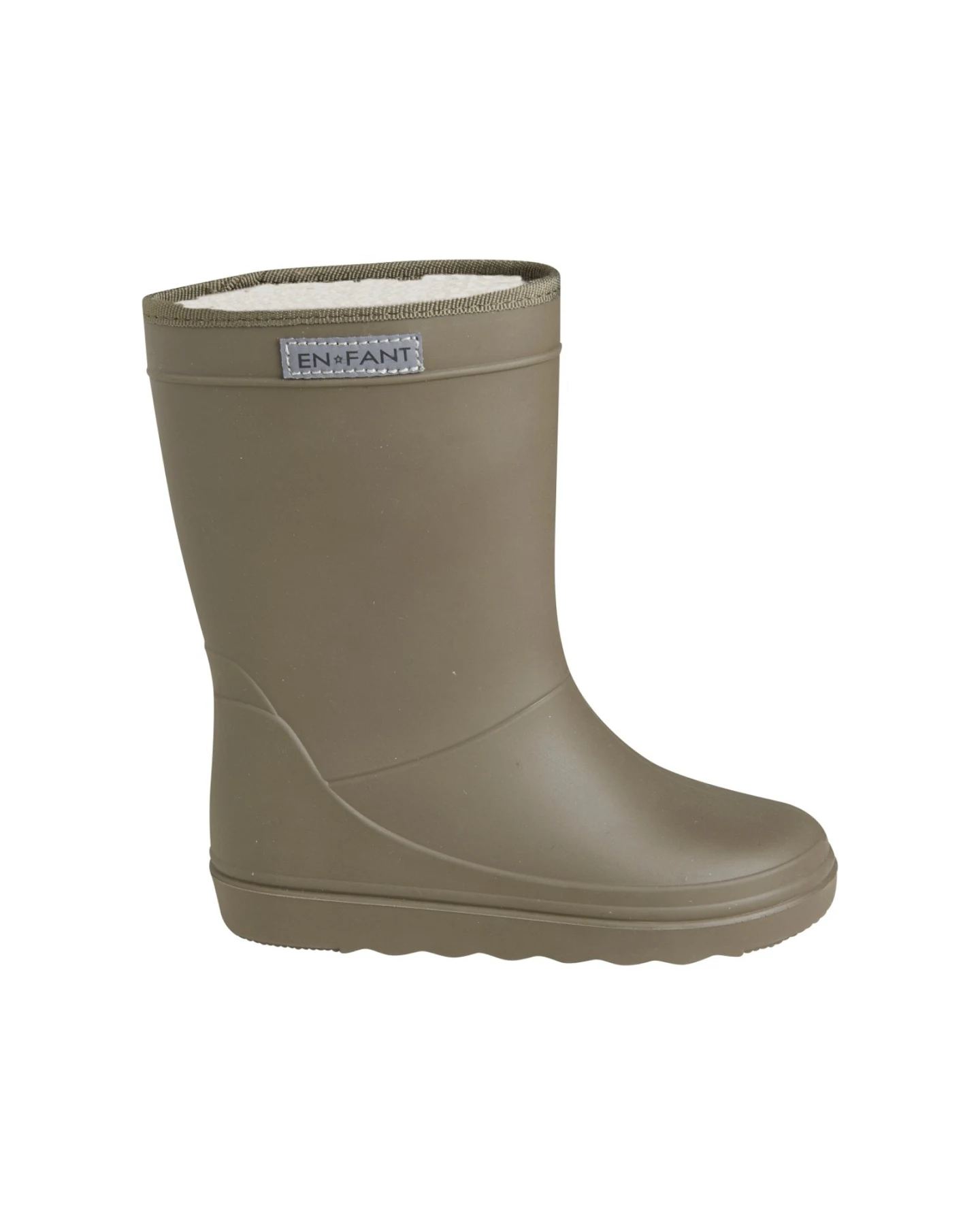 Kinder Thermo Gummistiefel mit Schurwoll-Fell ivy green Gr.28 – Ansicht 2
