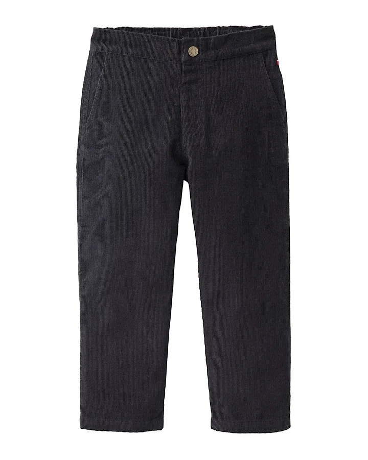 People Wear Organic Kord-Hose dunkelblau 110