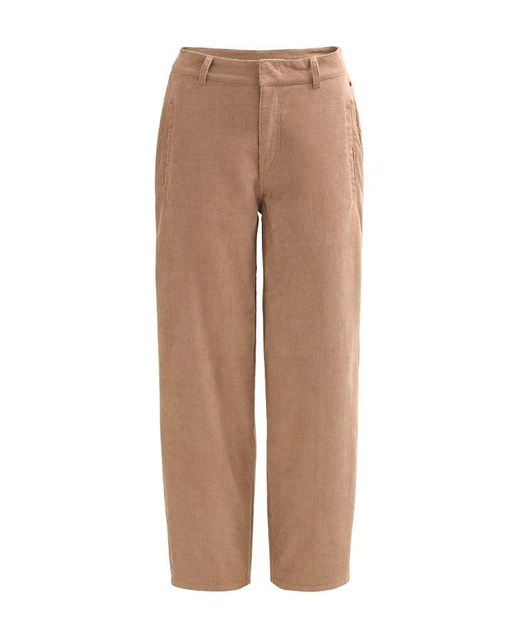 People Wear Organic 7/8 Barrel Kord-Hose dunkelsand 38
