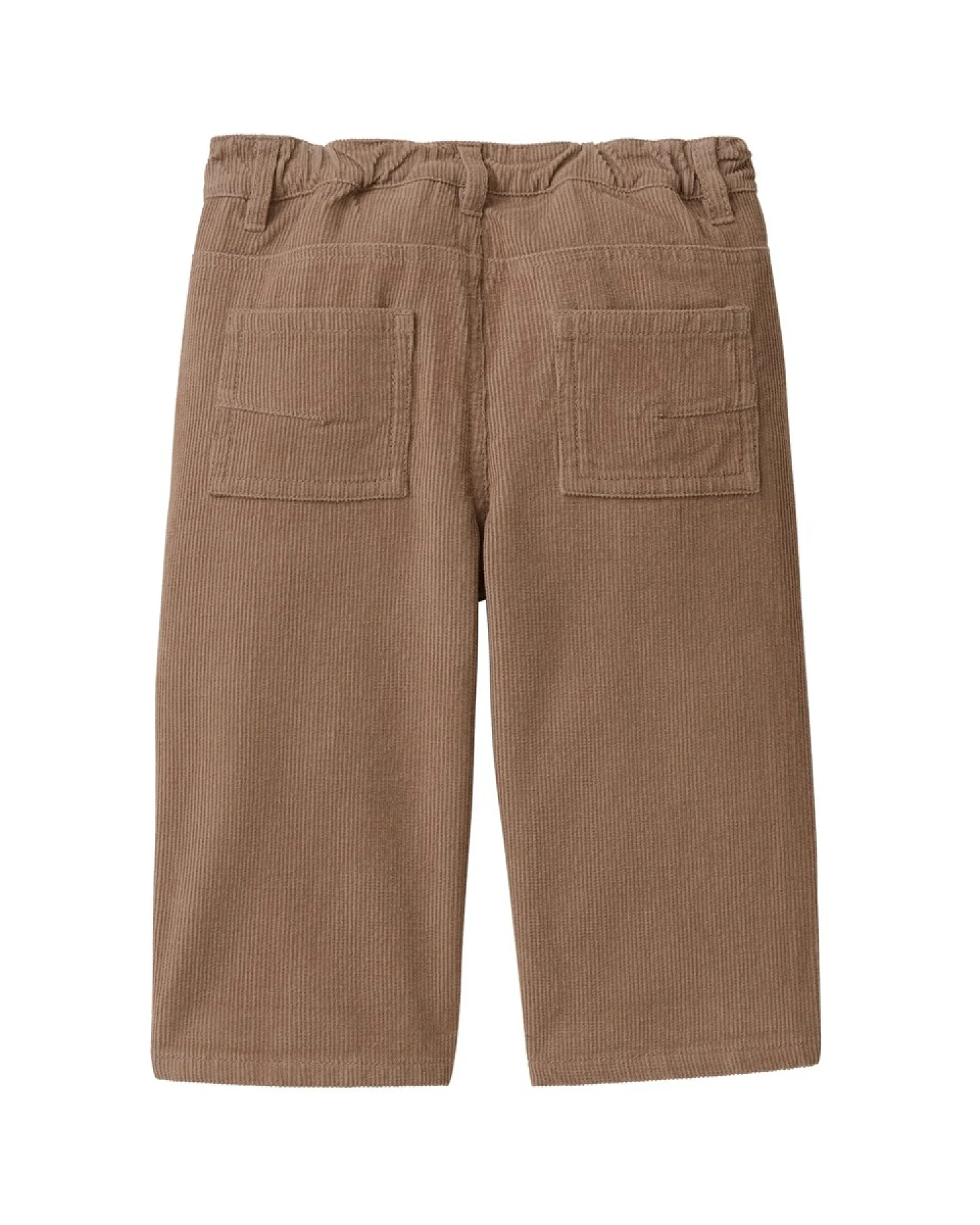 People Wear Organic Kord-Hose dunkelsand 86/92 – Ansicht 2