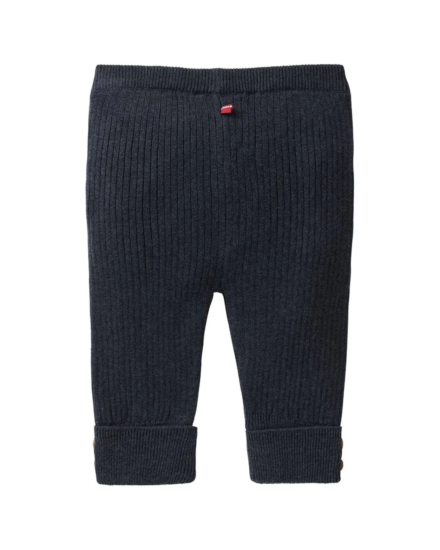 People Wear Organic Strick-Hose dunkelblau mélange 74/80 – Ansicht 2