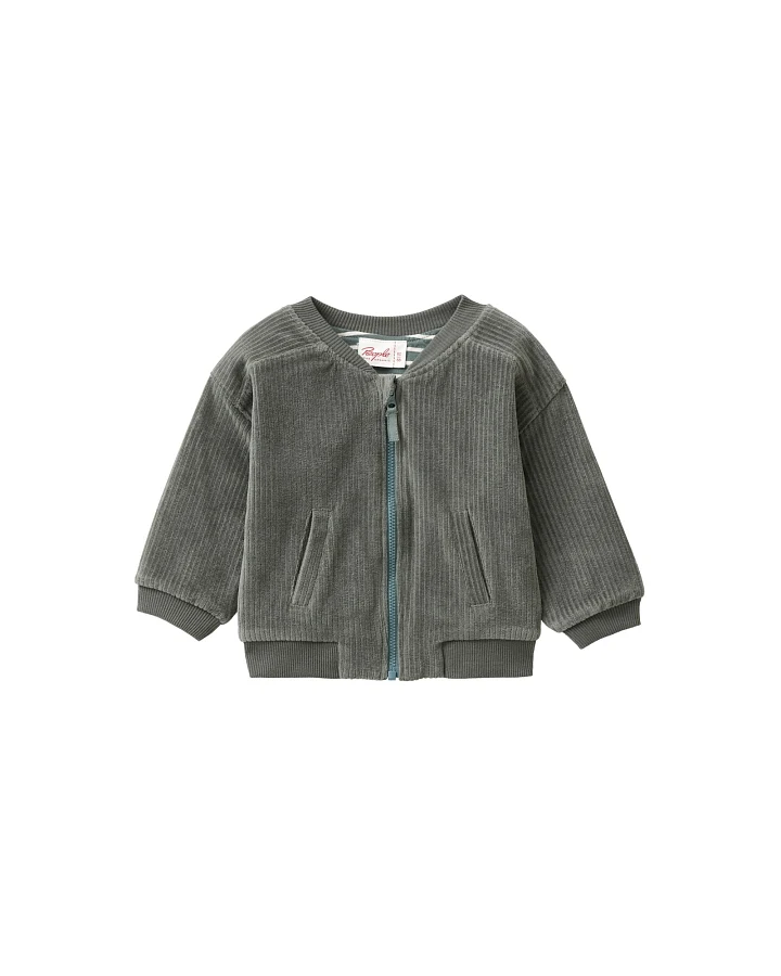 People Wear Organic Nicki-Sweatjacke eukalyptus 74/80