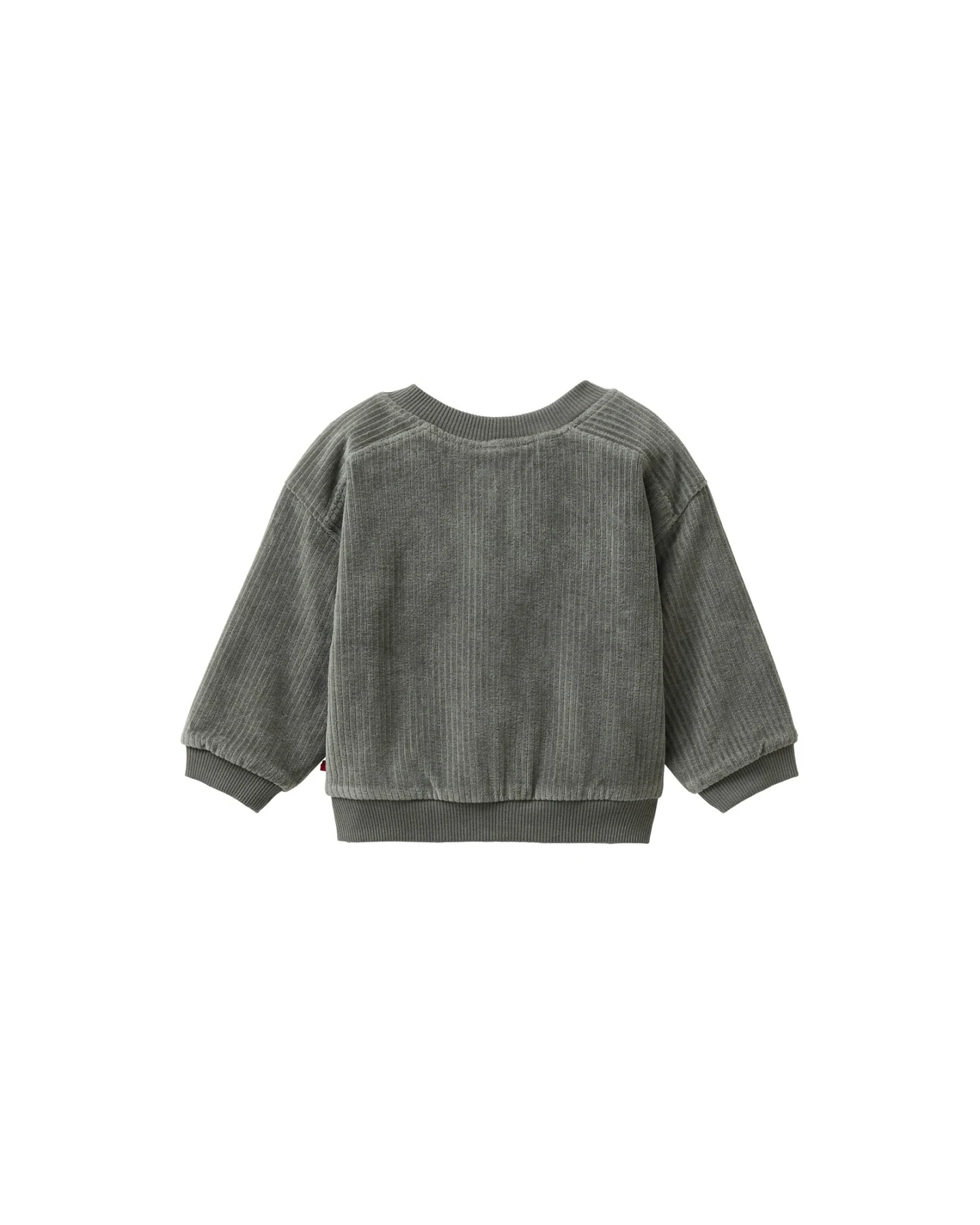 People Wear Organic Nicki-Sweatjacke eukalyptus 74/80 – Ansicht 2