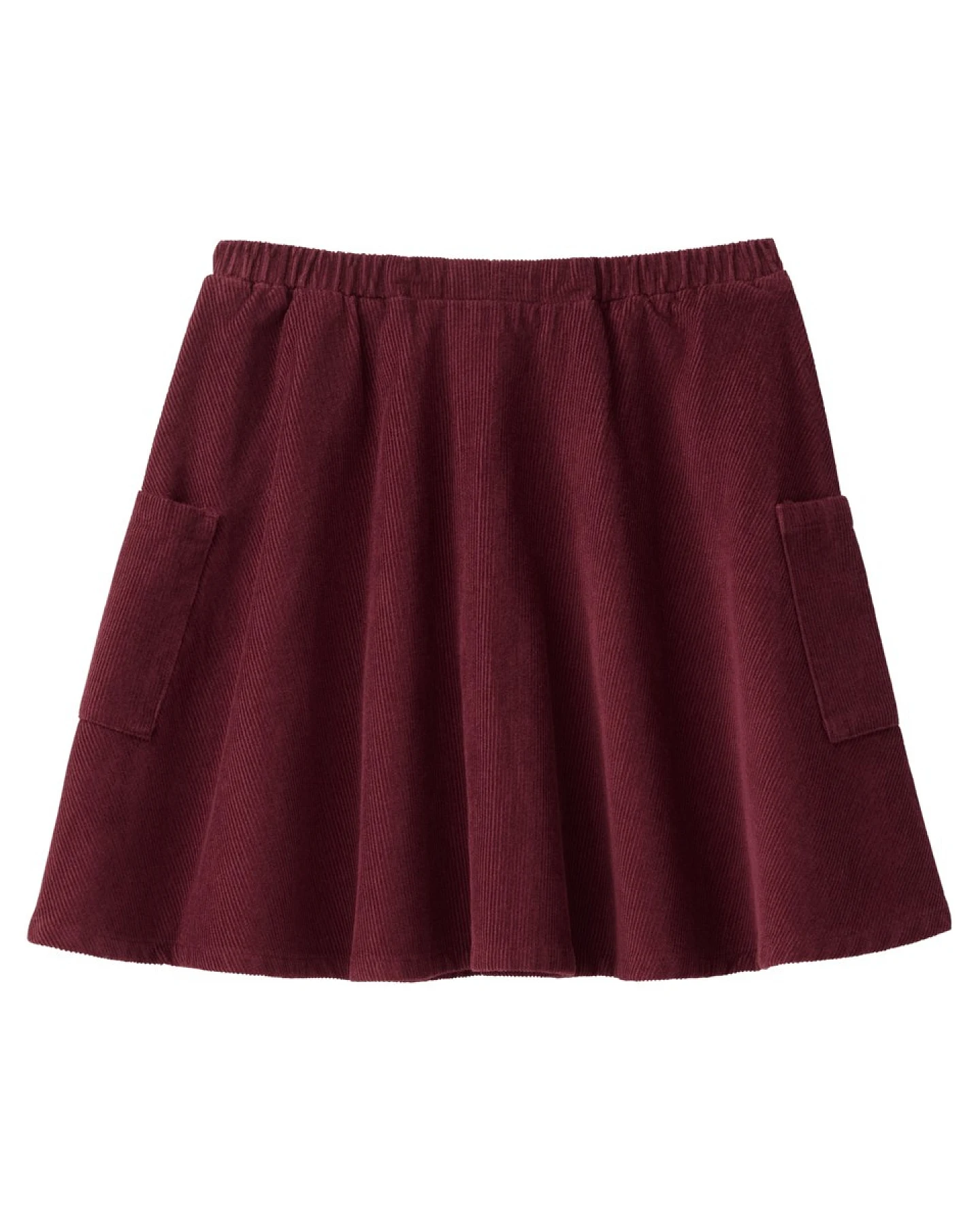 People Wear Organic Kord-Rock bordeaux 98/104 – Ansicht 2