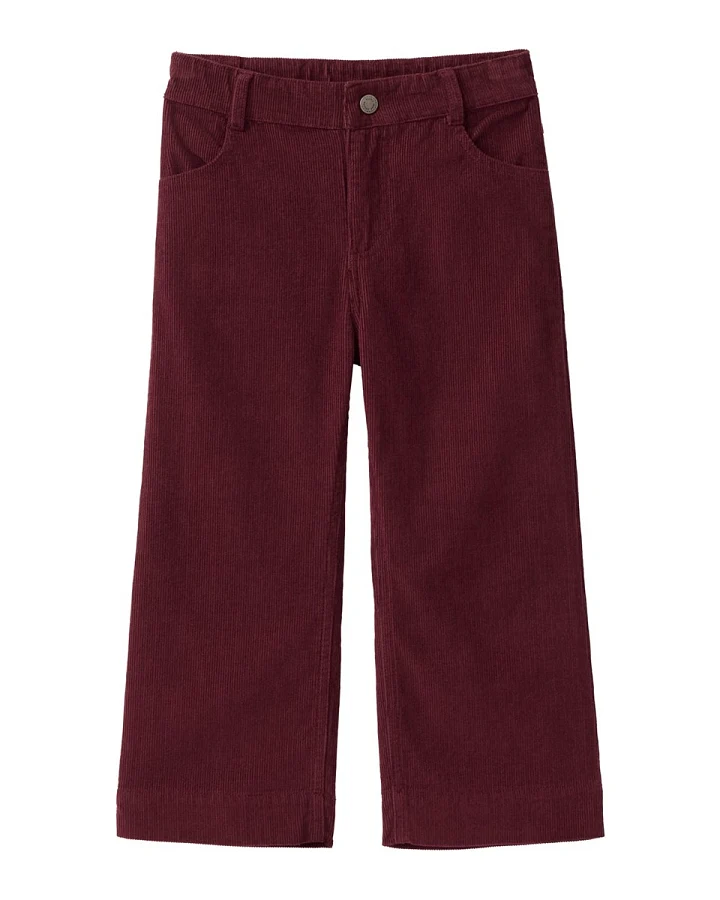 People Wear Organic Kord-Hose Bio-Baumwolle (kbA) bordeaux 104