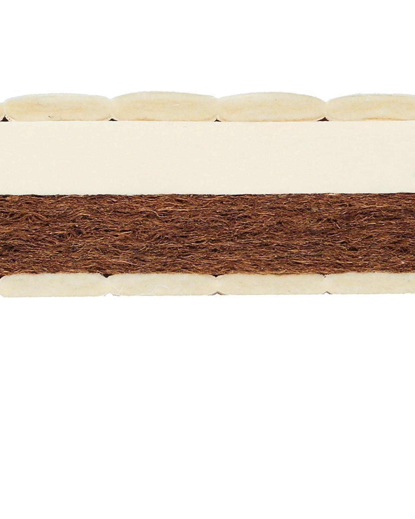2 Schicht Bio-Kokos-Wendematratze Vario 90x200 cm – Ansicht 2