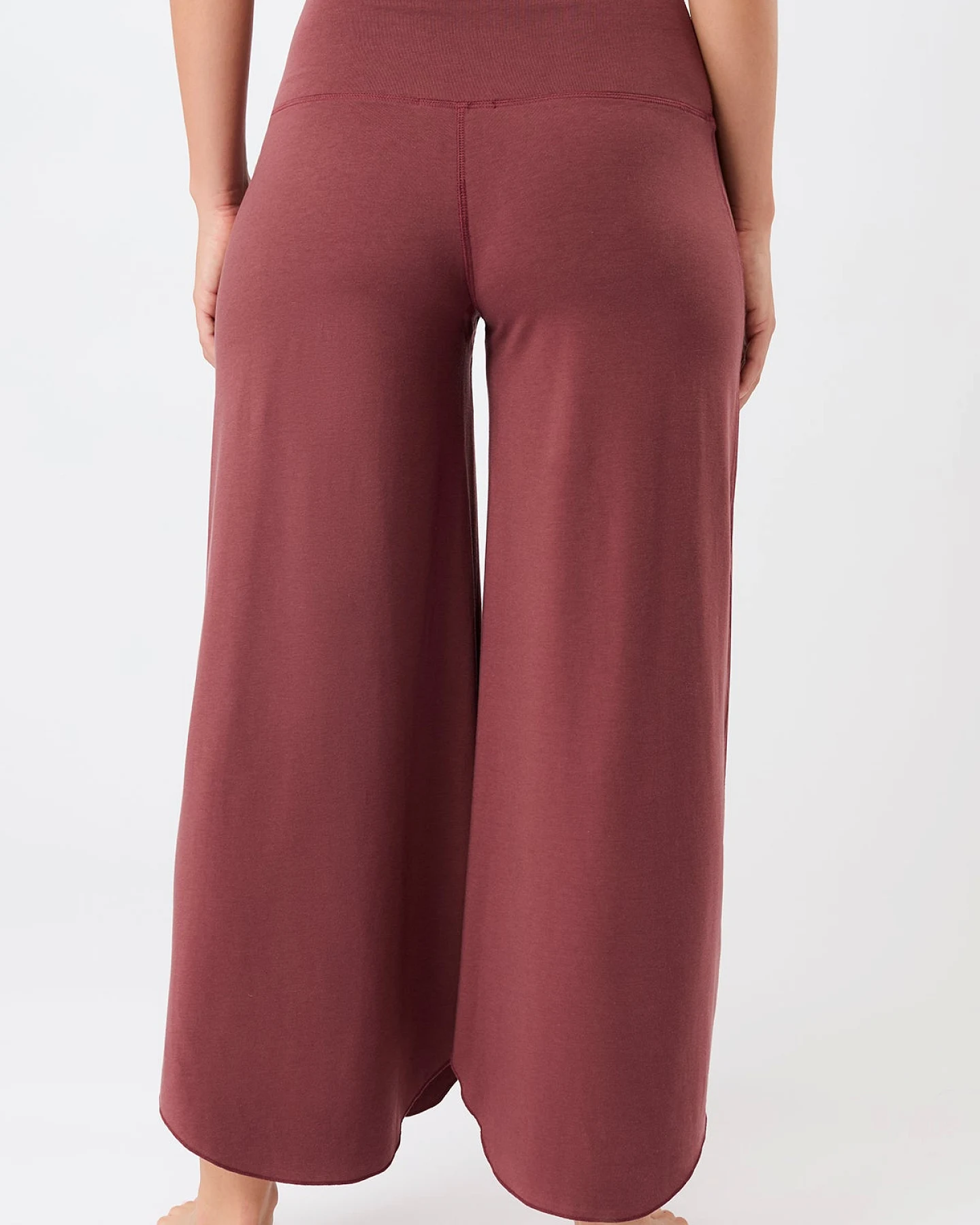 MANDALA Damen vegan Hose Tulpe Palisander – Ansicht 2