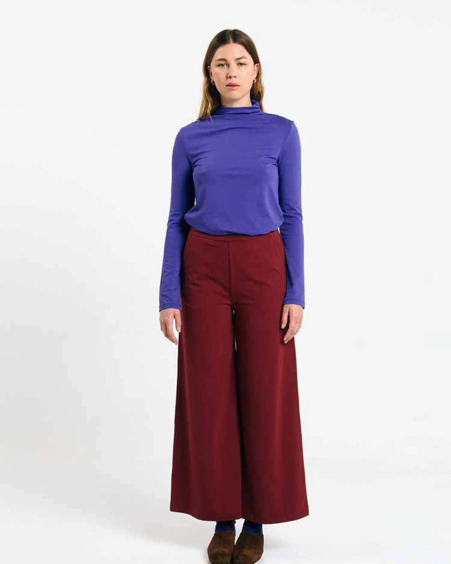 SUITE13LAB Damen vegan Top Alva Königsblau – Ansicht 2