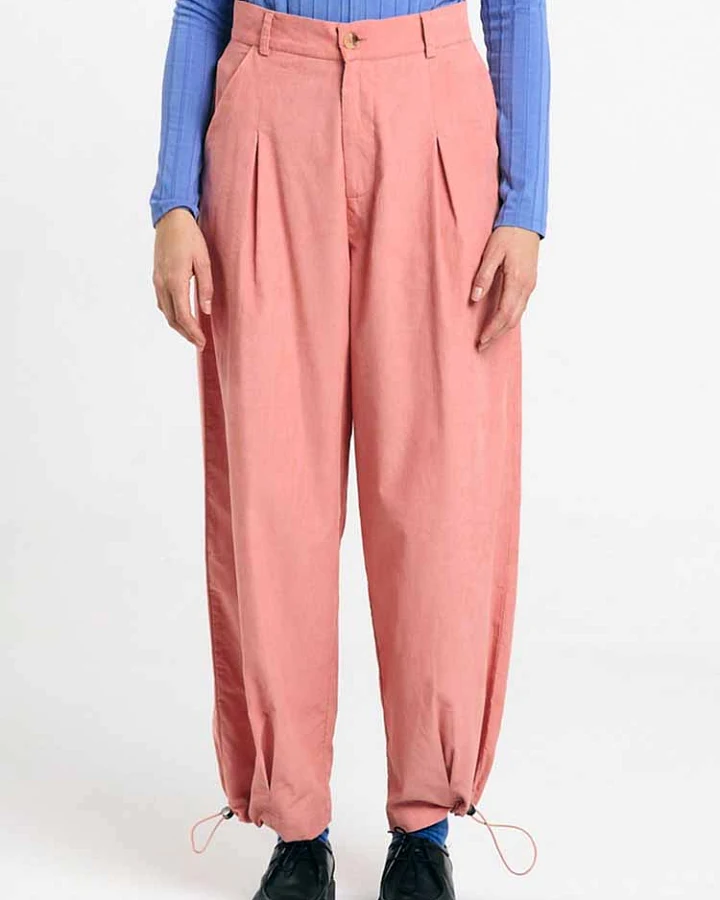 SUITE13LAB Damen vegan Hose Nine In Pink