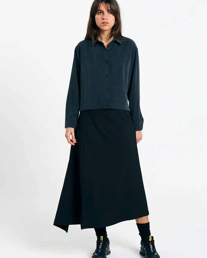 SUITE13LAB Damen vegan Shirt Lisboa Schwarz