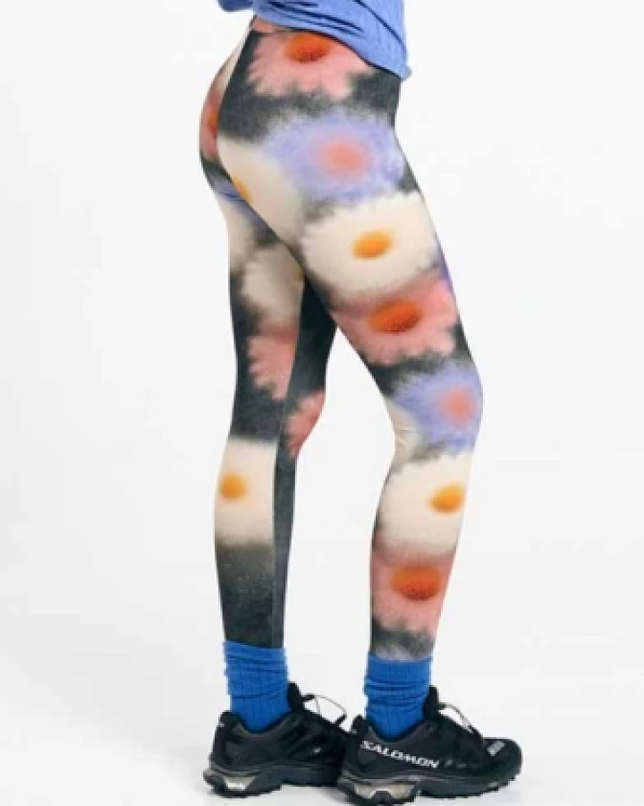 SUITE13LAB Damen vegan Leggings Ulmo Print Blossom