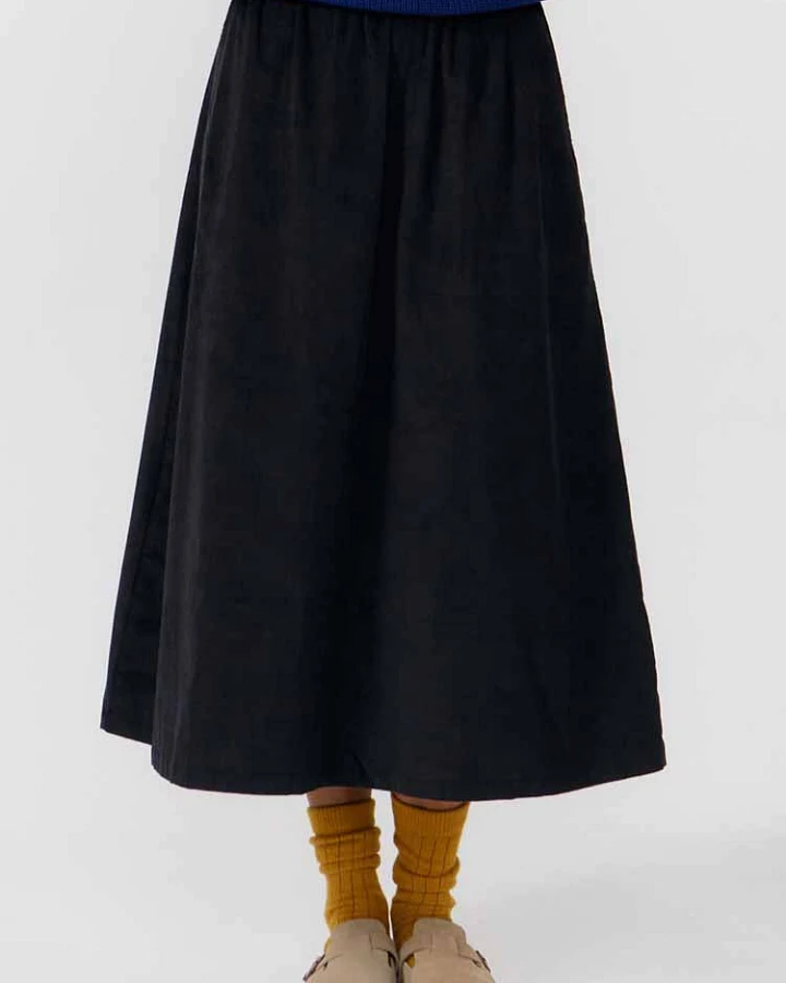 SUITE13LAB Damen vegan Rock Dax Schwarz