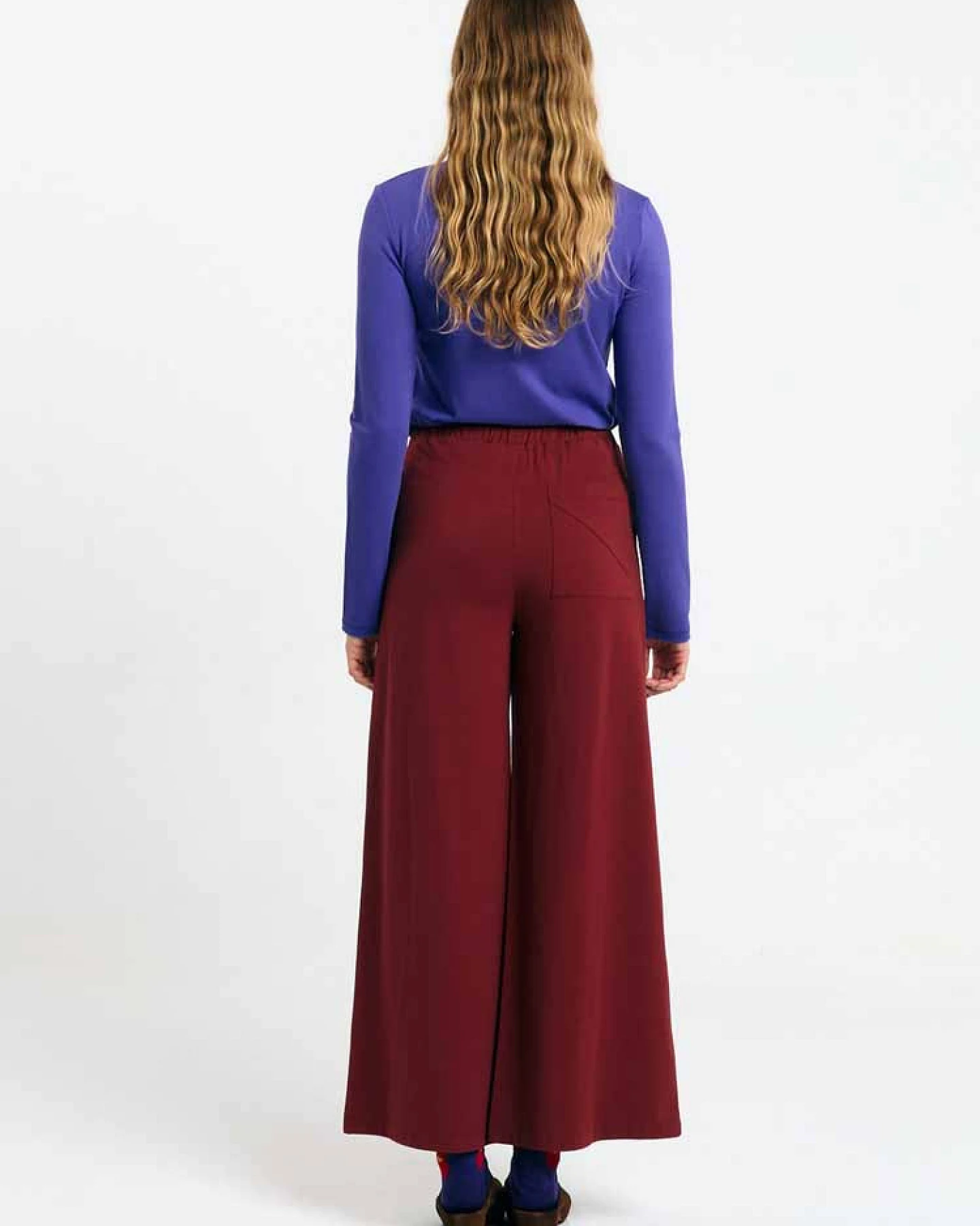 SUITE13LAB Damen vegan Hose Palau Brick – Ansicht 2