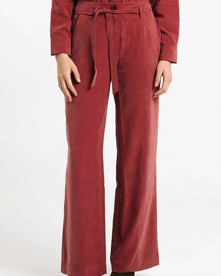 SUITE13LAB Damen vegan Hose Eo Brick