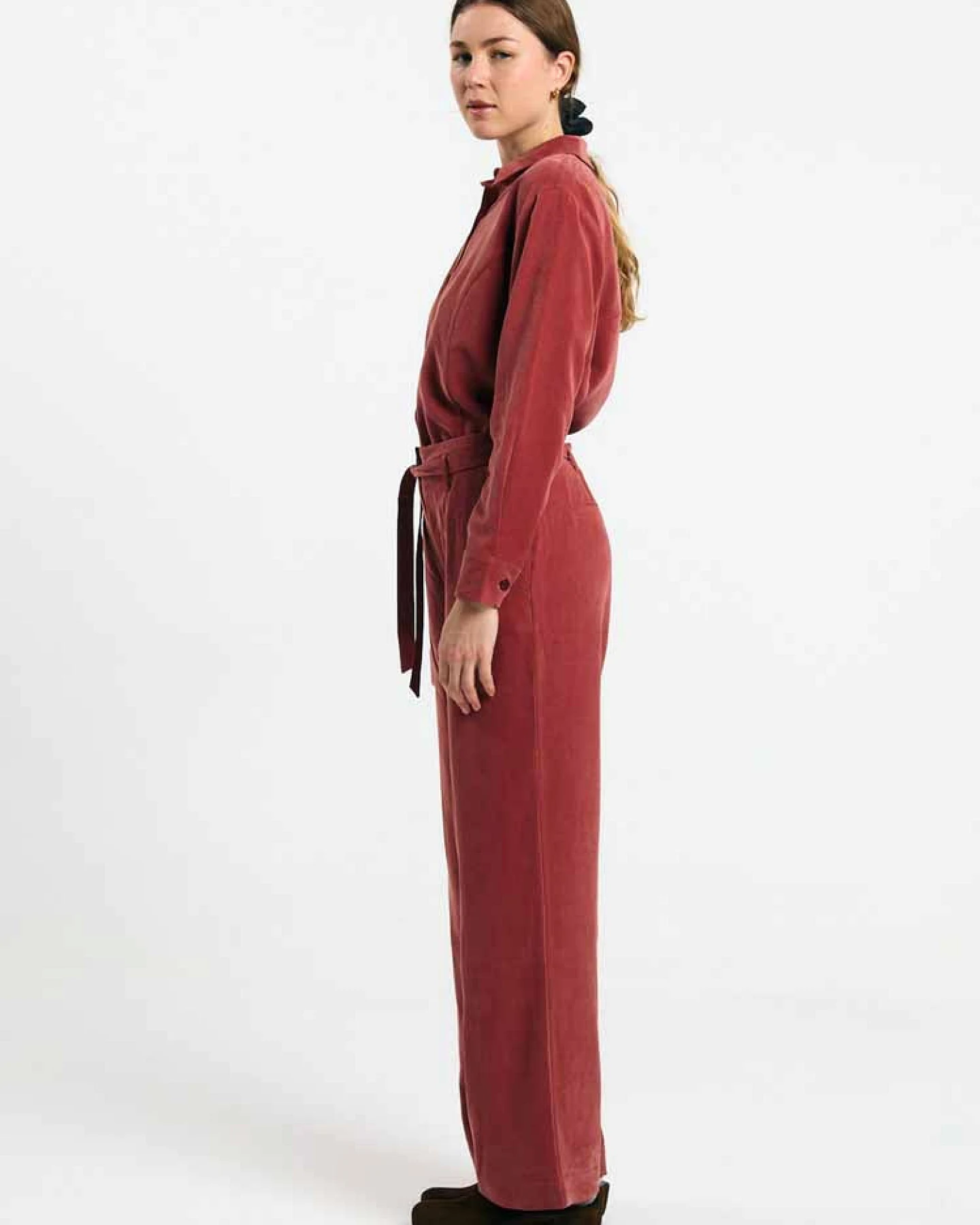 SUITE13LAB Damen vegan Hose Eo Brick – Ansicht 2