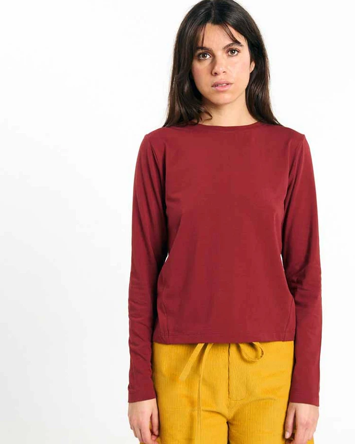 SUITE13LAB Damen vegan Top Maia Brick