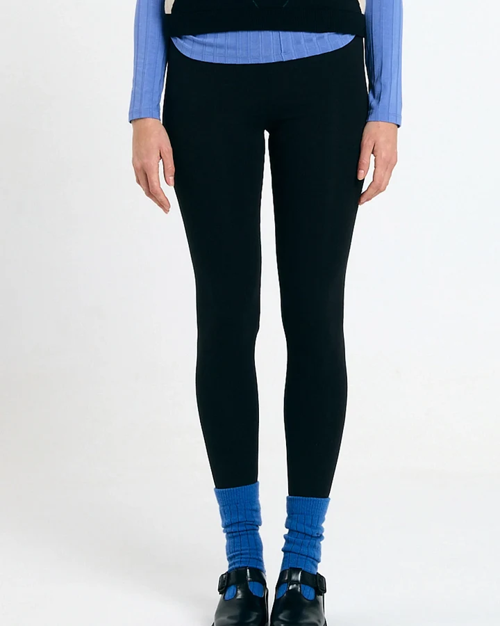 SUITE13LAB Damen vegan Leggings Ulmo Schwarz