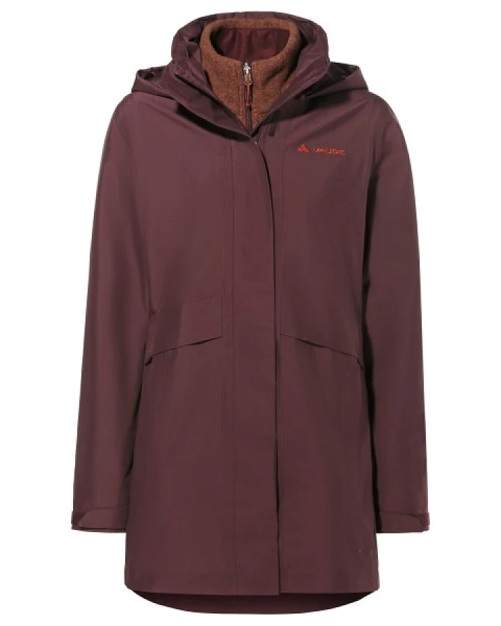 Vaude - Women's Idris 3In1 Parka IV - Doppeljacke Gr 34 braun