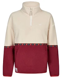 Beige/Rot
