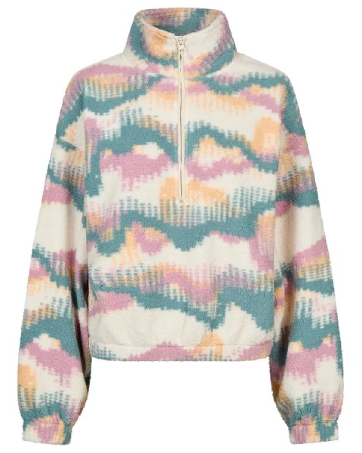 Iriedaily - Women's Arkta Teddy Troyer - Fleecepullover Gr XS bunt