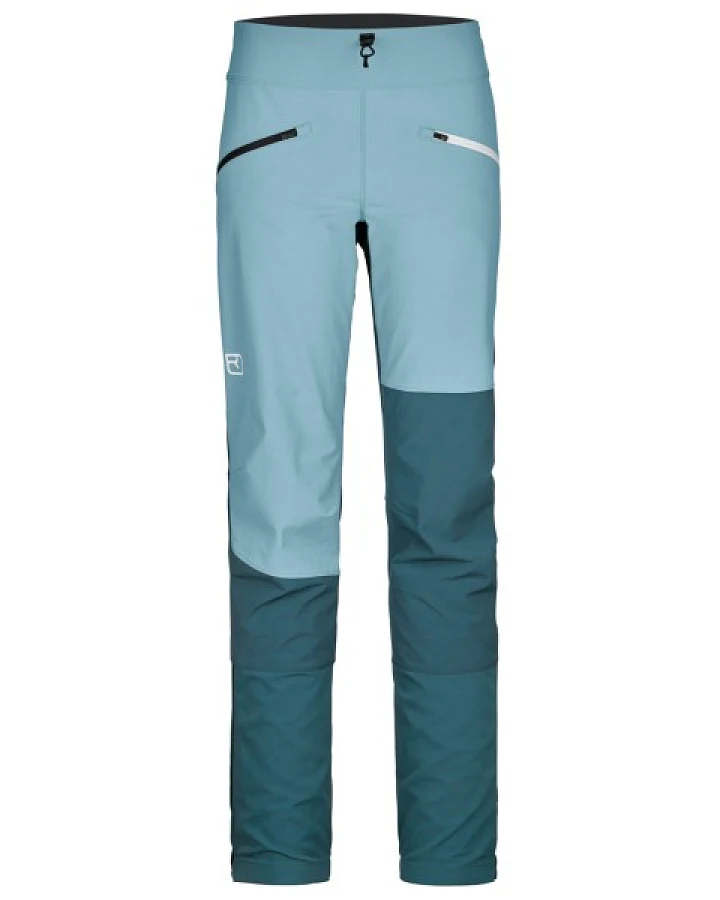 Ortovox - Women's Punta Berrino Pants - Skitourenhose Gr S - Regular türkis