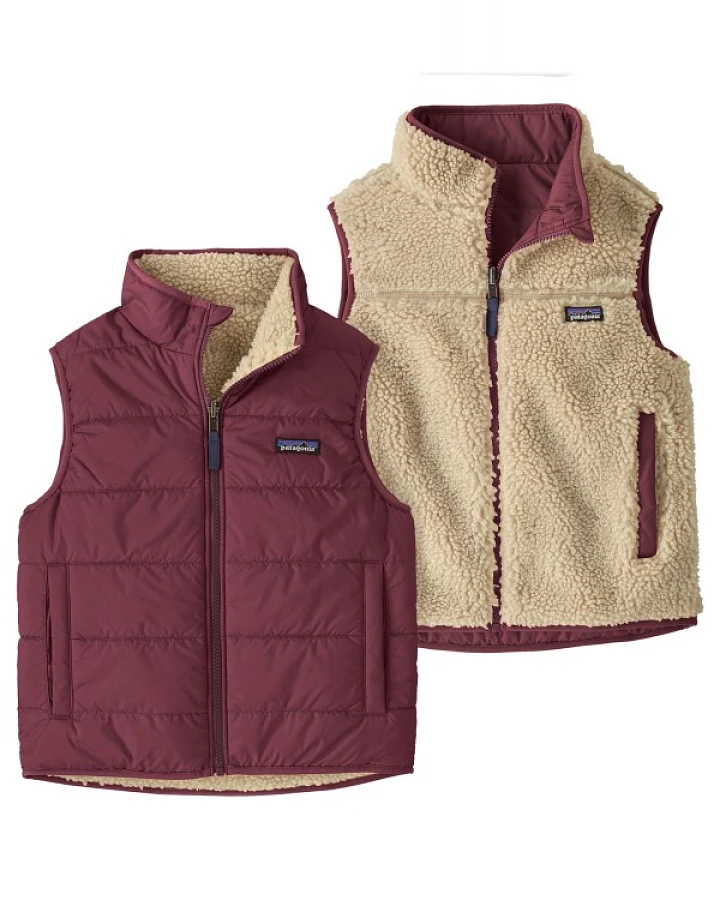 Patagonia - Kid's Reversible Ready Freddy Vest - Fleeceweste Gr XS bunt