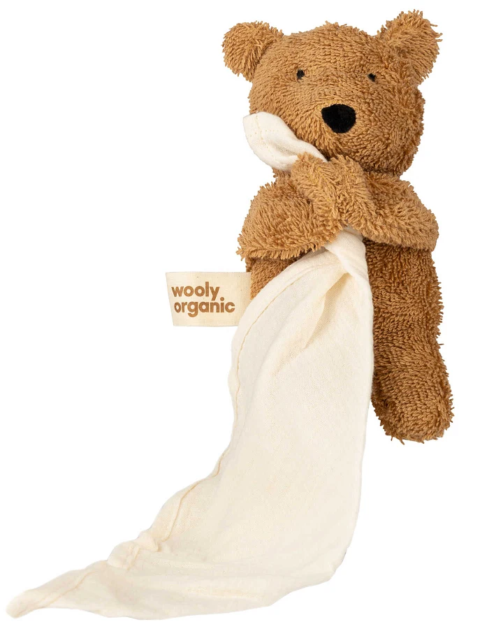 Wooly Organic - Teddy mit Schmusetuch