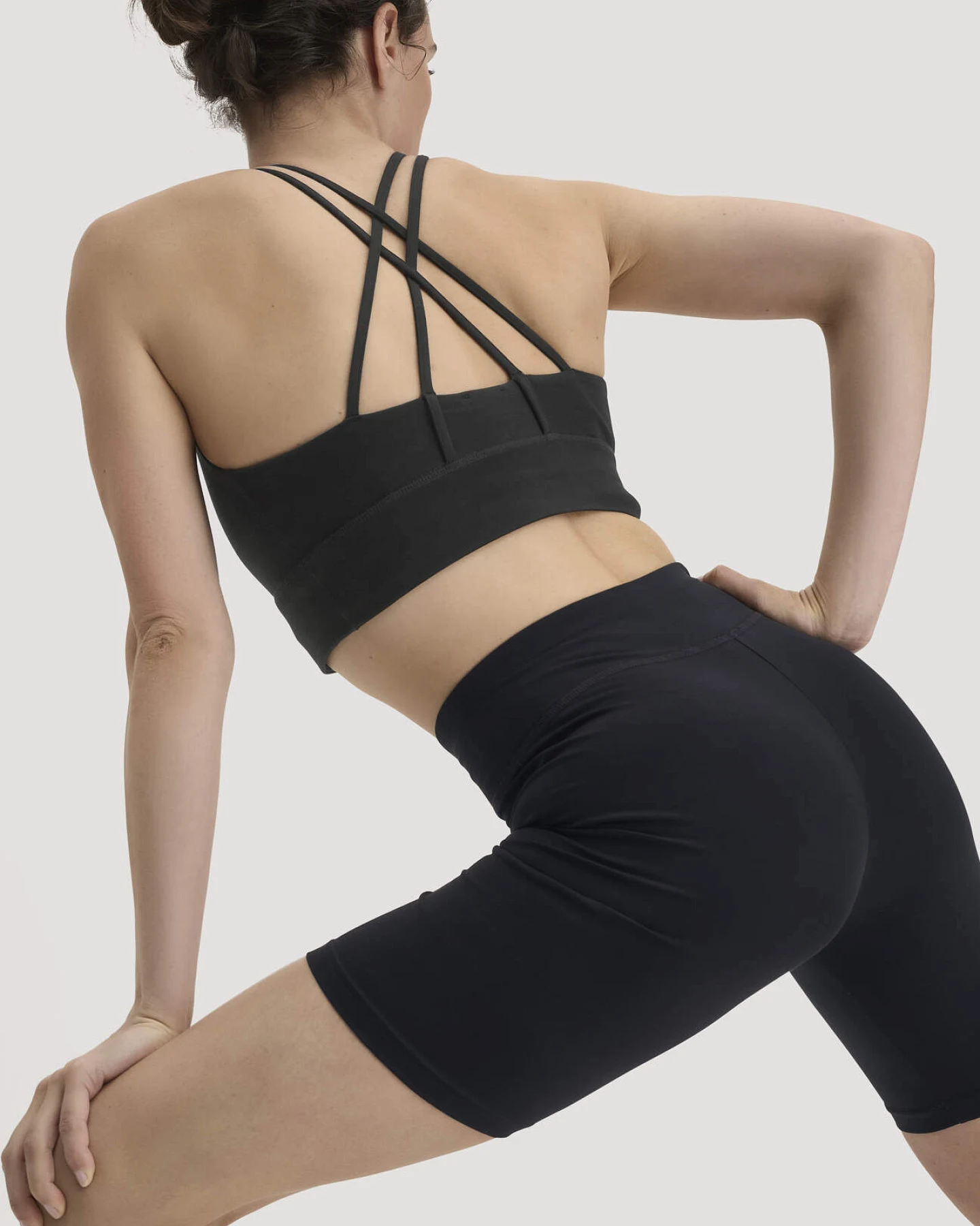 hessnatur Loungewear Shorts Fitted ACTIVE LIGHT aus Bio-Baumwolle - schwarz - Größe XL/l – Ansicht 2