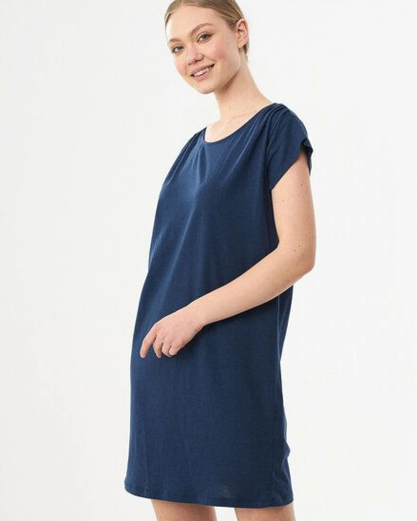 ORGANICATION Jerseykleid aus TENCEL Lyocell und Bio-Baumwolle – Ansicht 2