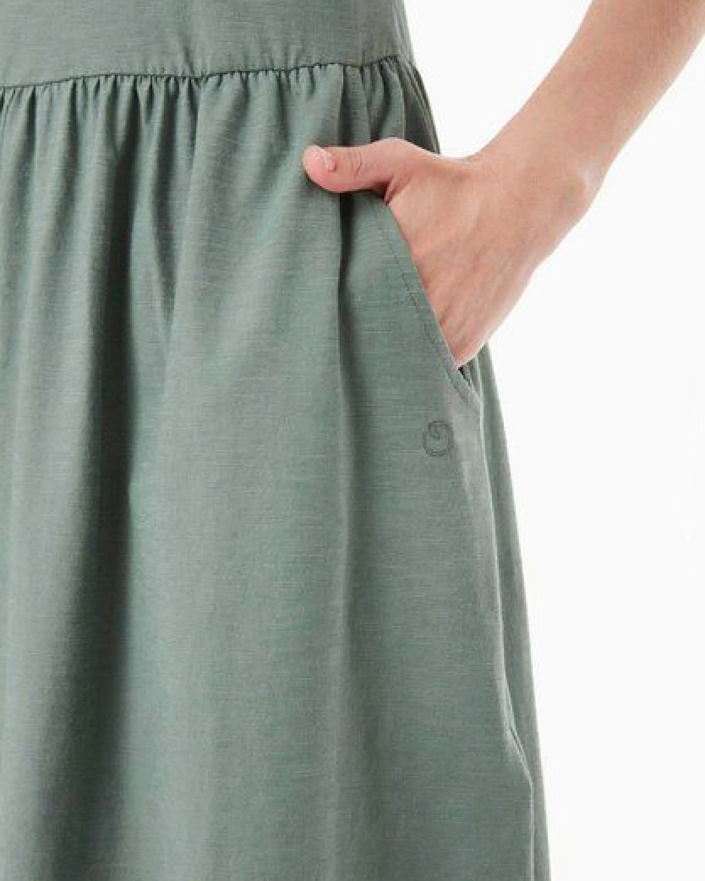 ORGANICATION Slub-Jersey-Kleid aus Bio-Baumwolle – Ansicht 4