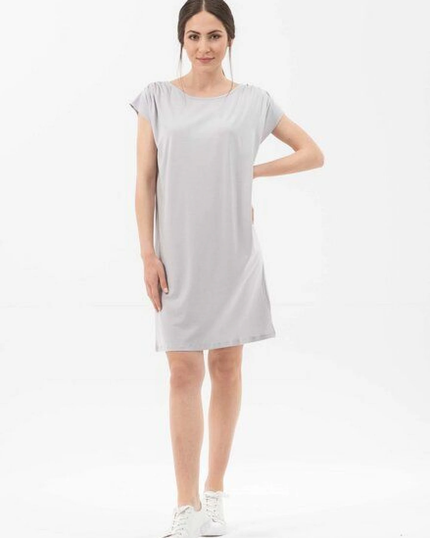 ORGANICATION Jerseykleid aus TENCEL Lyocell mit Bio-Baumwolle – Ansicht 2
