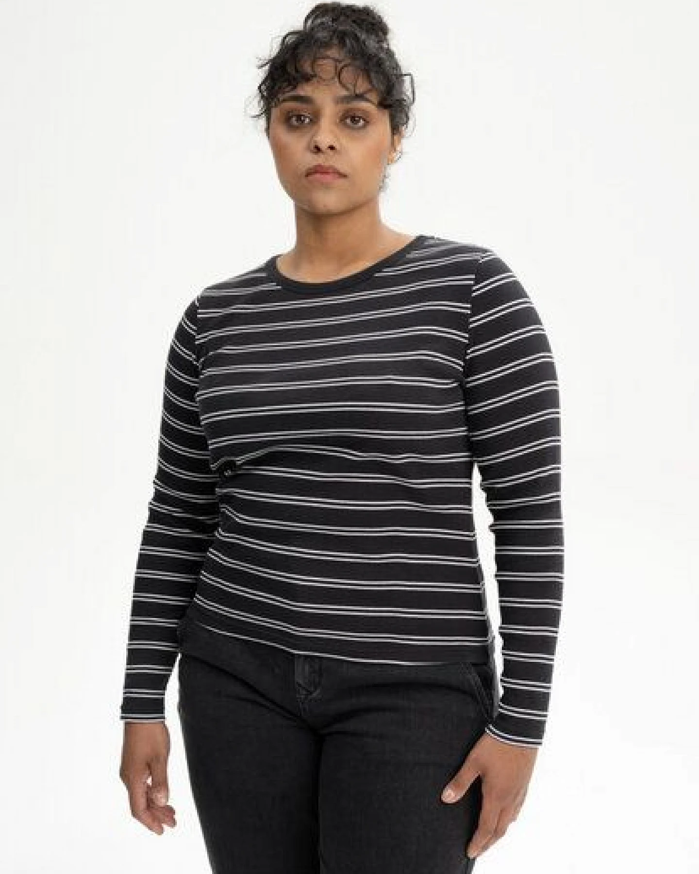 MELA Ripp Longsleeve Style MEHAR aus 100% Bio-Baumwolle – Ansicht 2