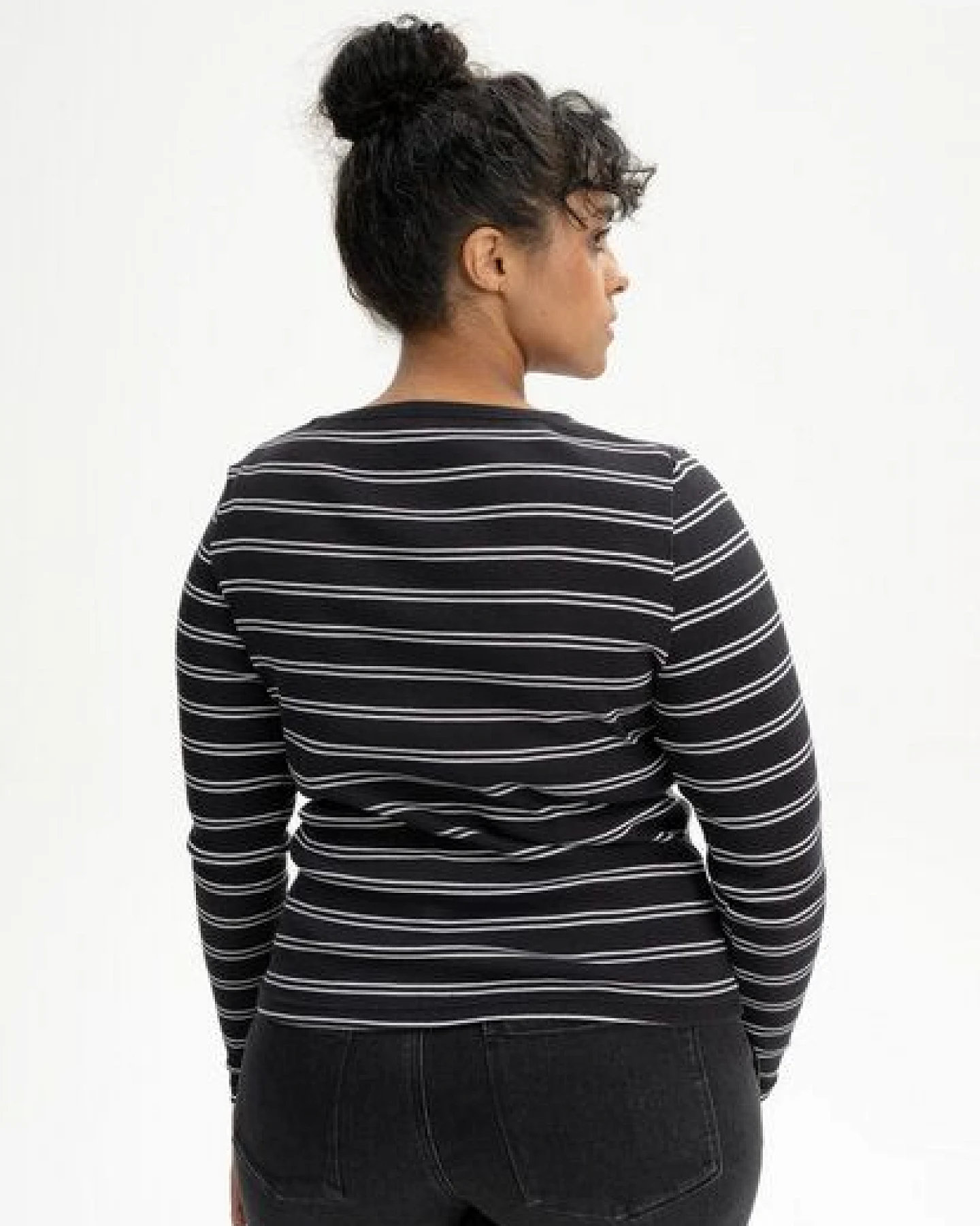 MELA Ripp Longsleeve Style MEHAR aus 100% Bio-Baumwolle – Ansicht 3