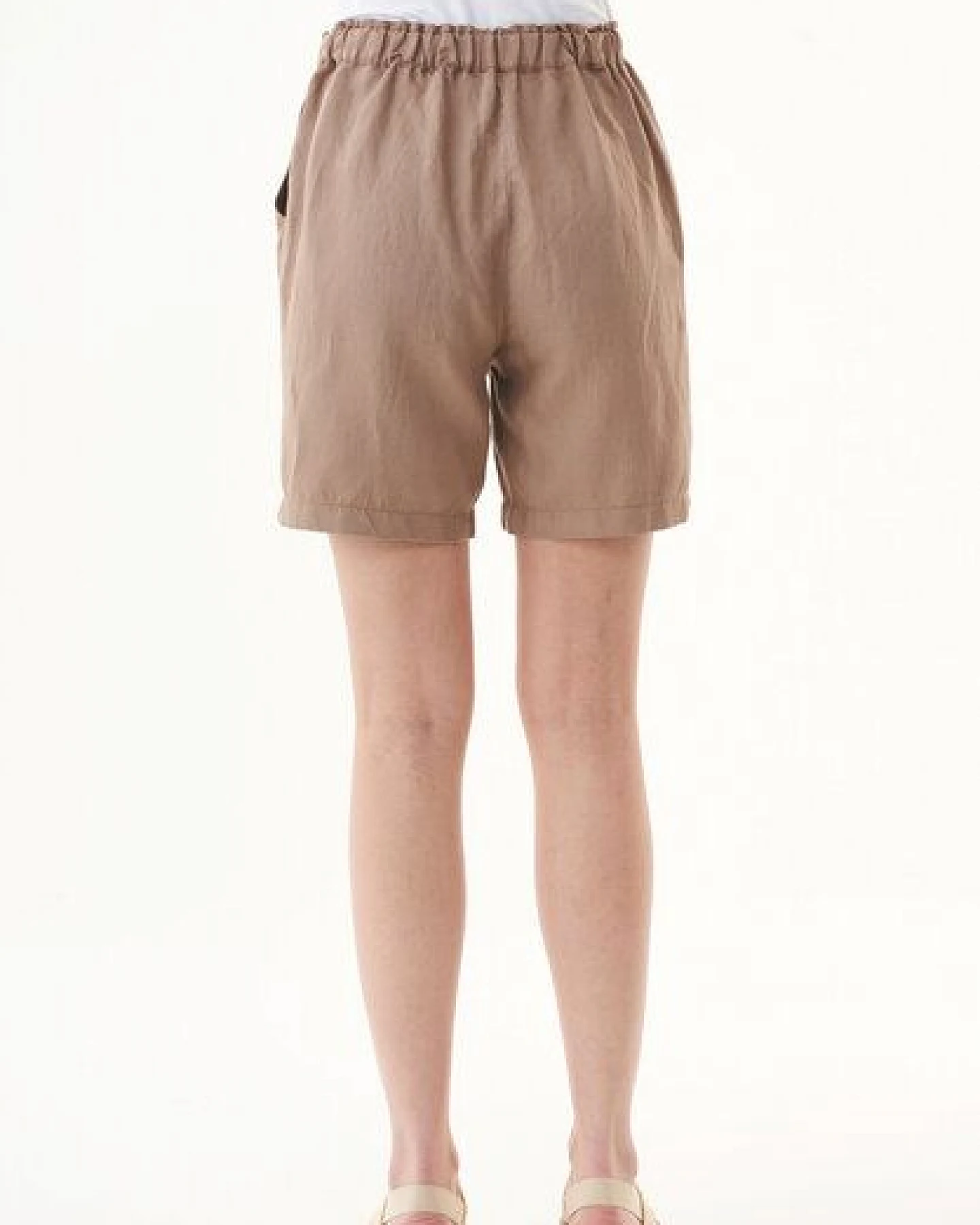 ORGANICATION Shorts aus TENCEL Lyocell und Leinen – Ansicht 4