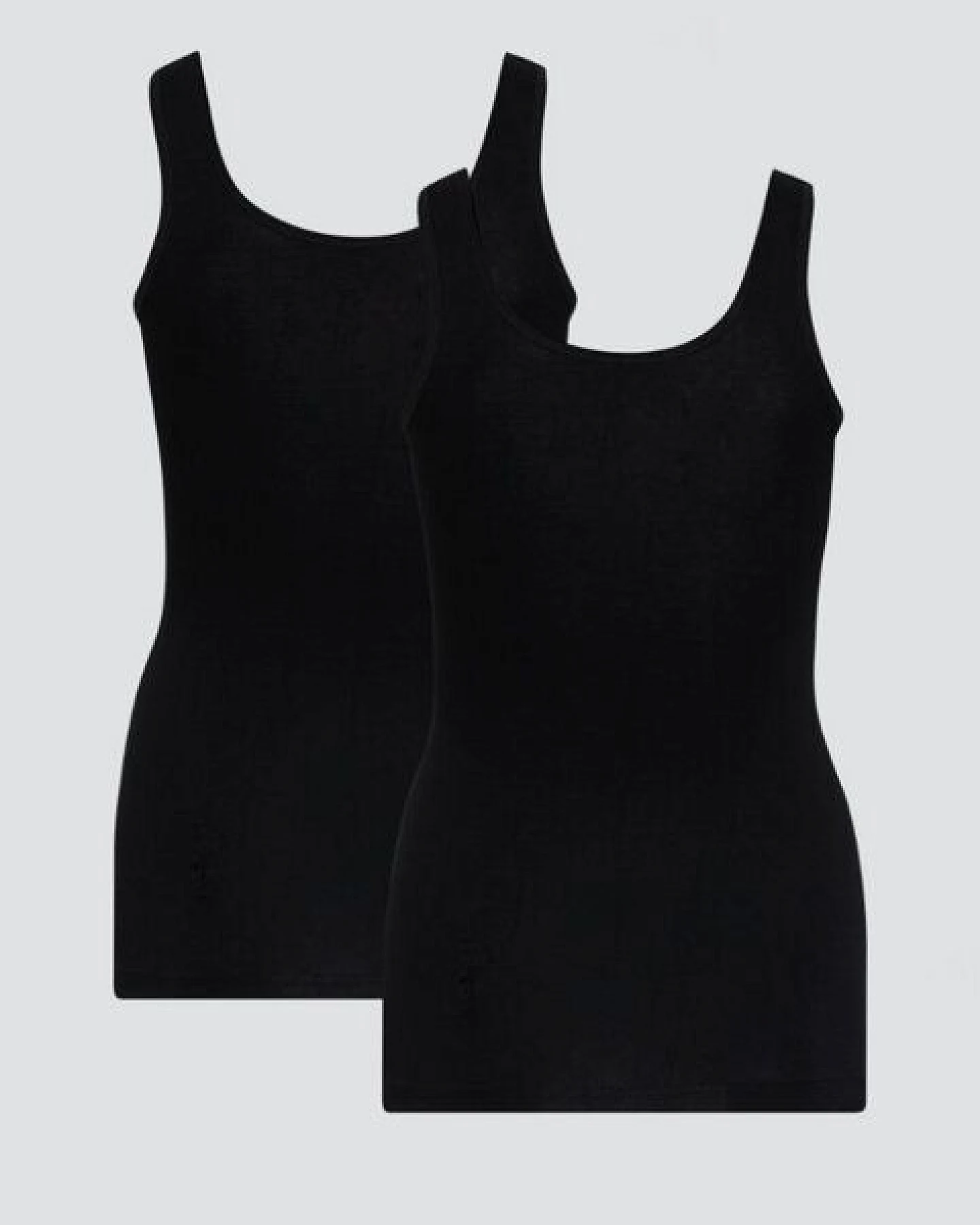 comazo|earth Fairtrade Unterhemd Achselträger, 2er Pack – Ansicht 2